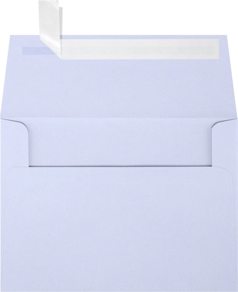 LUXPaper A6 Invitation Envelopes | Peel & Press | 4 3/4" x 6 1/2" | Lilac Purple | 80lb. Text | 50 Qty - Image 1